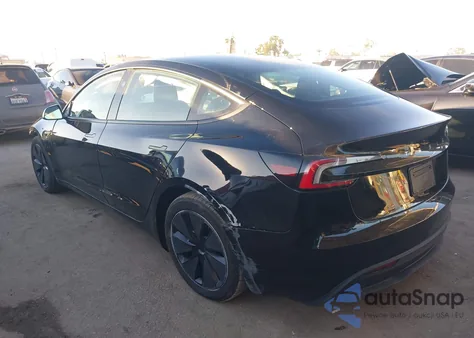 2025 Tesla Model 3 Long Range Rear-Wheel Drive/Standard Rear-Wheel Drive из США, поврежденный, VIN 5YJ3E1EAXSF043111